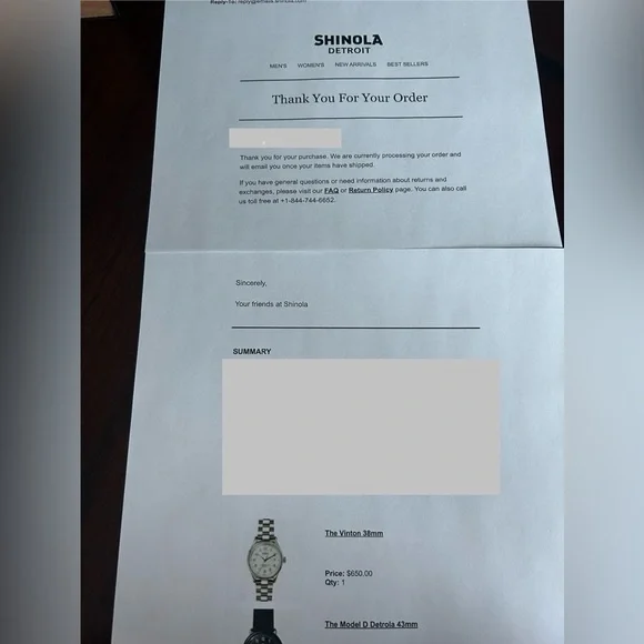 Shinola Vinton 38mm Champagne Gold Watch with White Dial. Unisex - Picture 6 of 17